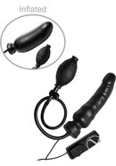 Master Series Ravage Vibrating Inflatable 7.5in Dildo -...