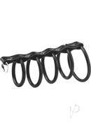 Candb Gear 5 Ring Rubber Gates Of Hell With Lead - Black