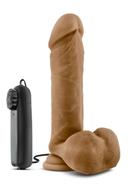 Loverboy Soccer Champ Vibrating Dildo With Balls 8in -...