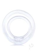 Ringo 2 Stretchy Cock Ring With Testicle Sling - Clear