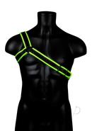 Ouch! Gladiator Harness Glow In The Dark - Large/xlarge -...