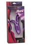 Aura Duo Multi Function Silicone Usb Rechargeable Waterproof Purple