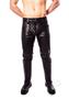 Prowler Red Rider Leather Jeans 33in - Black