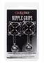 Nipple Grips Power Grip 4-point Weighted Nipple Press Clamps - Black/silver